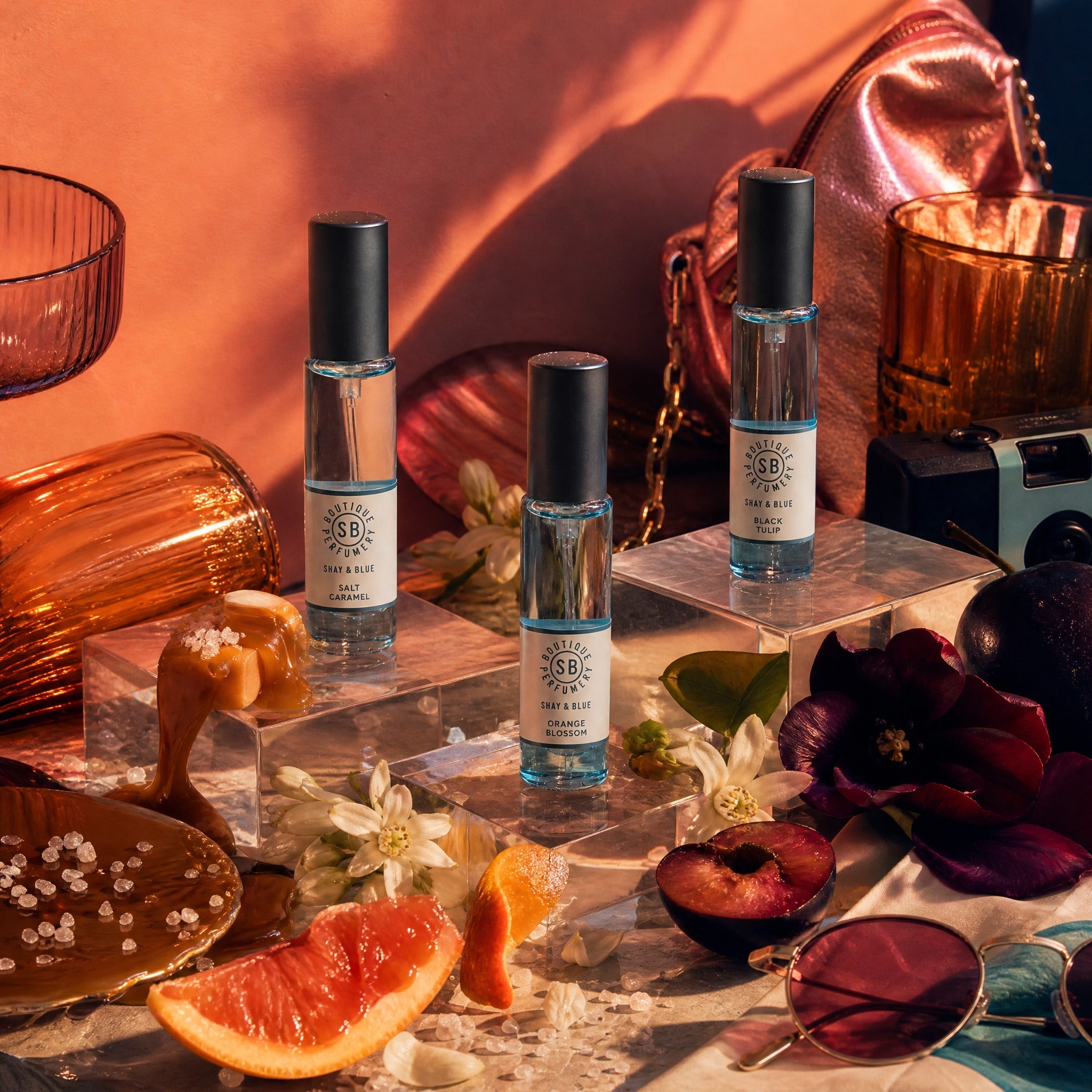 The Late Summer Stack – 3 × 10ml Travel Fragrance Set