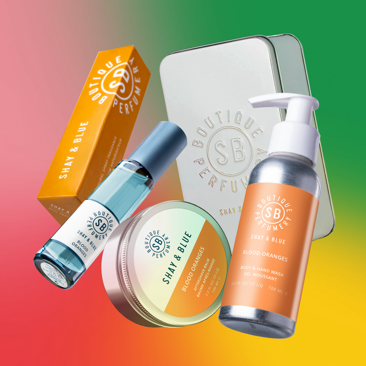 Morning Refresh Set - 3 x Blood Oranges Fragrance