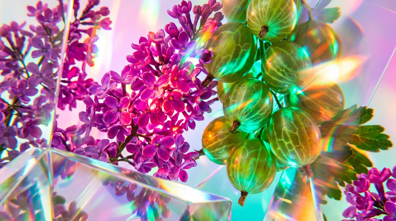 Shay & Blue Lilacs & Gooseberries vs. Aerin Lilac Path