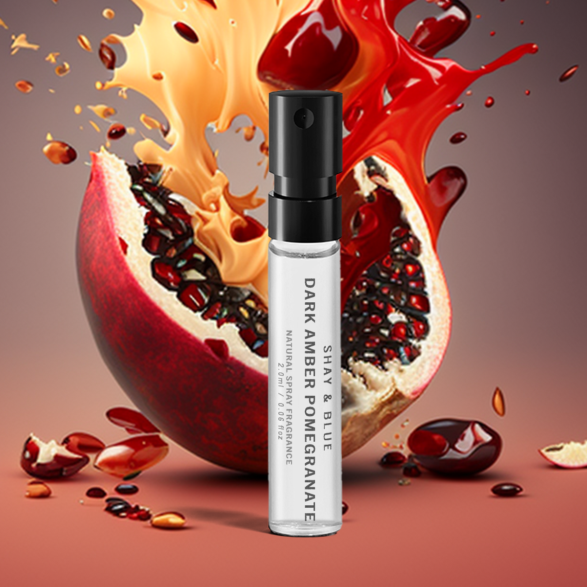 Dark Amber Pomegranate Sample