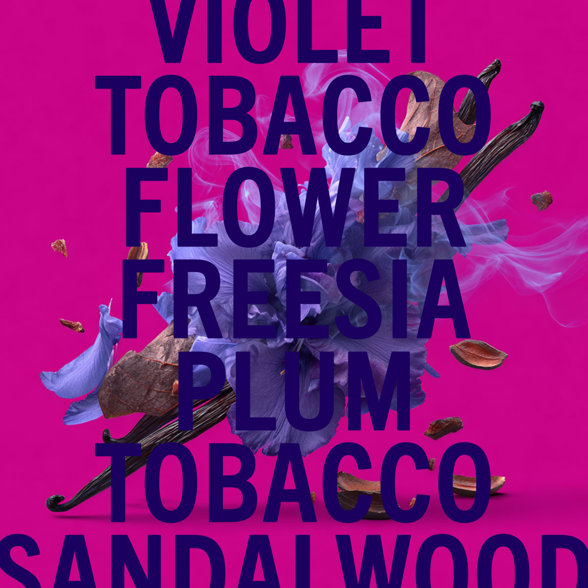 Violet Tabac Fragrance Noir 100ml