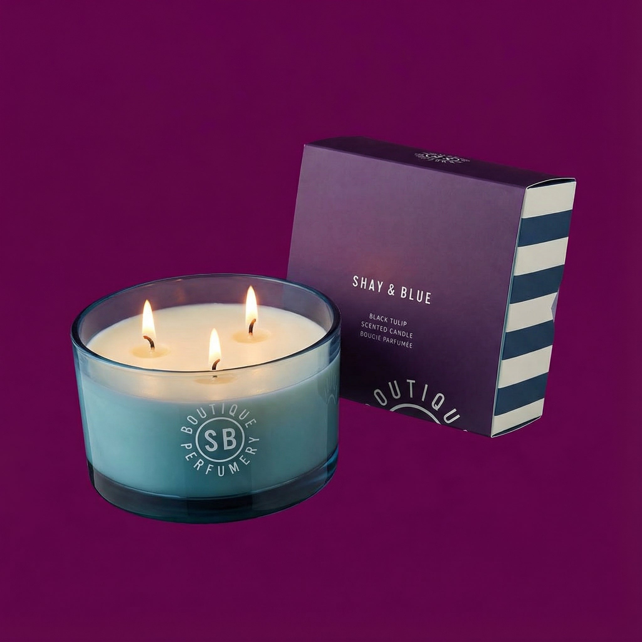 Black Tulip Vegan Candle 650g