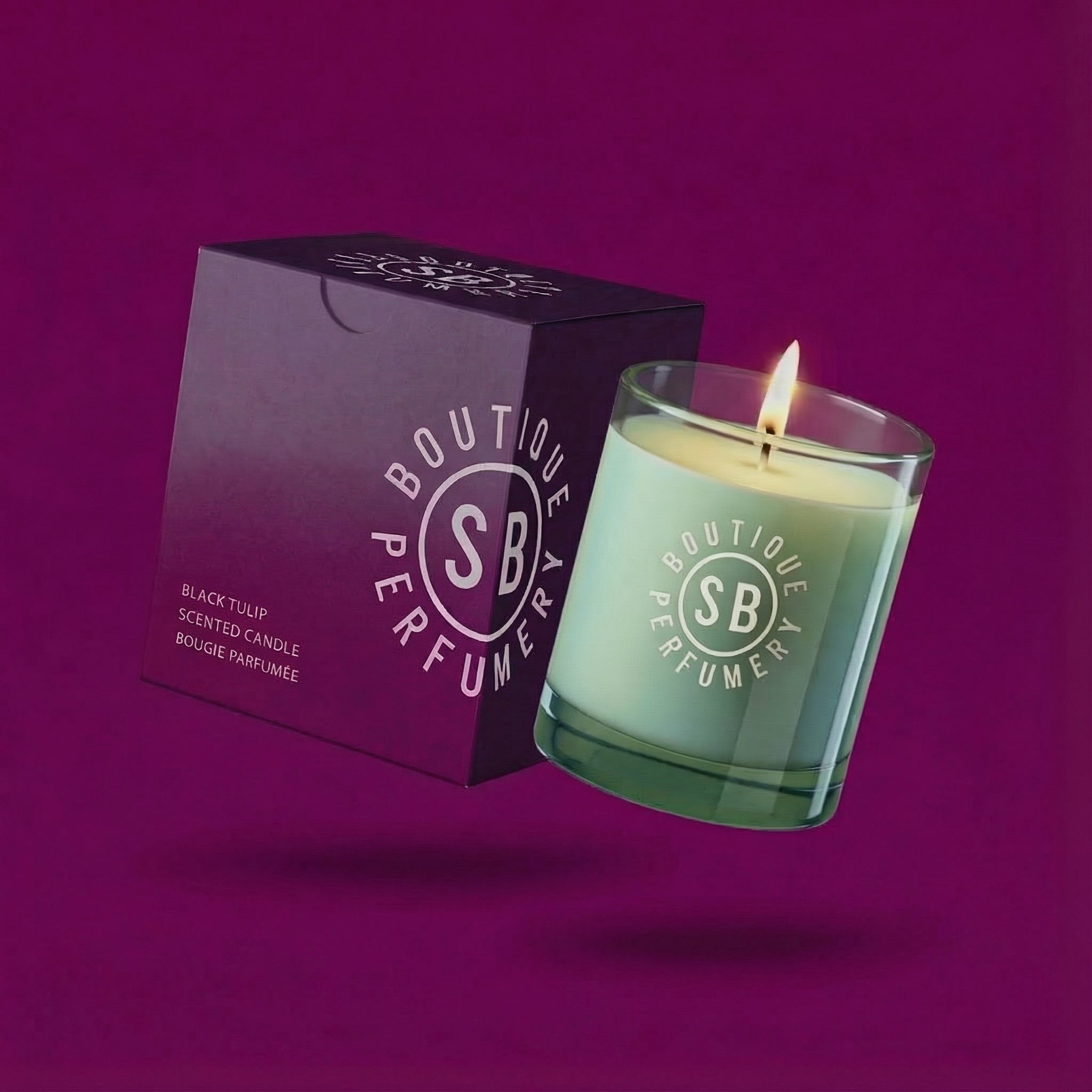 Black Tulip Vegan Candle 200g