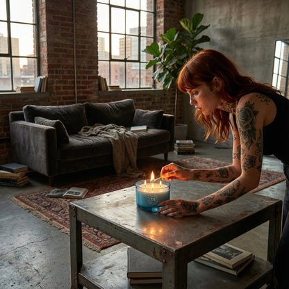 Black Tulip Vegan Candle 650g